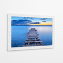 Atardecer tranquilo en el muelle - Srecko Jubic | Cuadro decorativo de Canvas Lab