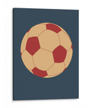 Balón de fútbol - Nicholas | Cuadro decorativo de Canvas Lab