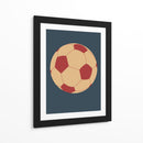 Balón de fútbol - Nicholas | Cuadro decorativo de Canvas Lab