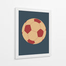 Balón de fútbol - Nicholas | Cuadro decorativo de Canvas Lab