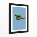 Avión antiguo - Nicholas | Cuadro decorativo de Canvas Lab