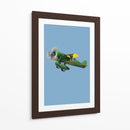 Avión antiguo - Nicholas | Cuadro decorativo de Canvas Lab