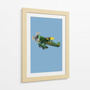 Avión antiguo - Nicholas | Cuadro decorativo de Canvas Lab