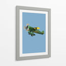 Avión antiguo - Nicholas | Cuadro decorativo de Canvas Lab