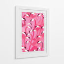 Bandada de flamencos - Nicholas | Cuadro decorativo de Canvas Lab