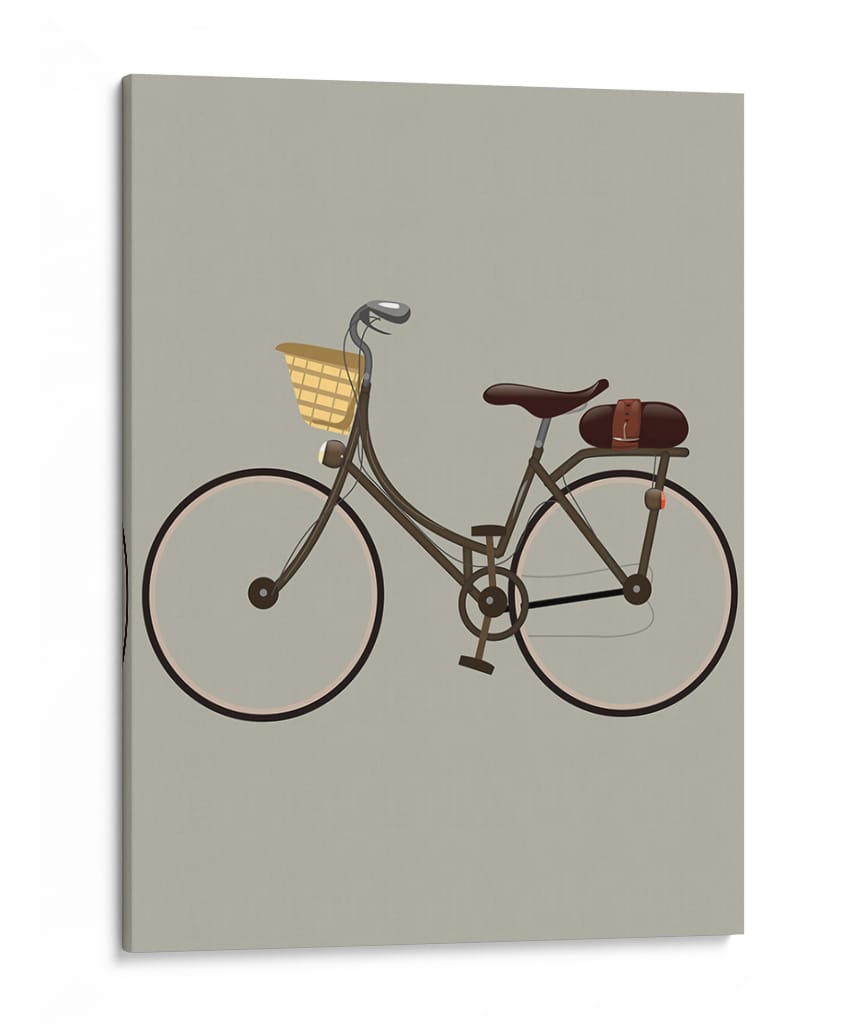 Bicicleta retro - Nicholas | Cuadro decorativo de Canvas Lab