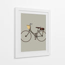 Bicicleta retro - Nicholas | Cuadro decorativo de Canvas Lab