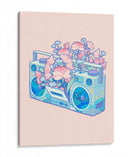 Boombox - Hiroko Hashimoto | Cuadro decorativo de Canvas Lab