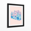 Boombox - Hiroko Hashimoto | Cuadro decorativo de Canvas Lab