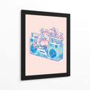 Boombox - Hiroko Hashimoto | Cuadro decorativo de Canvas Lab
