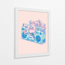 Boombox - Hiroko Hashimoto | Cuadro decorativo de Canvas Lab