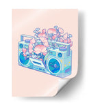 Boombox - Hiroko Hashimoto | Cuadro decorativo de Canvas Lab