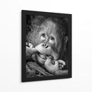 Bebé orangután juguetón - Angela Muliani Hartojo | Cuadro decorativo de Canvas Lab