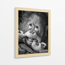 Bebé orangután juguetón - Angela Muliani Hartojo | Cuadro decorativo de Canvas Lab