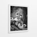 Bebé orangután juguetón - Angela Muliani Hartojo | Cuadro decorativo de Canvas Lab