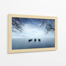 Barcos del lago brumoso - Izabela Laszewska-Mitrega / | Cuadro decorativo de Canvas Lab