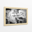 Bandada dinámica de grullas - Ido Meirovich | Cuadro decorativo de Canvas Lab