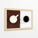 Café oscuro con leche ligera - Gert Lavsen | Cuadro decorativo de Canvas Lab