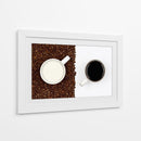 Café oscuro con leche ligera - Gert Lavsen | Cuadro decorativo de Canvas Lab