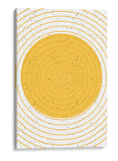 Círculos Amarillos Concéntricos - Nicholas | Cuadro decorativo de Canvas Lab