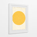 Círculos Amarillos Concéntricos - Nicholas | Cuadro decorativo de Canvas Lab