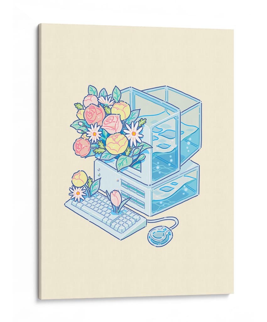 Computadora personal - Hiroko Hashimoto | Cuadro decorativo de Canvas Lab