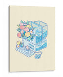 Computadora personal - Hiroko Hashimoto | Cuadro decorativo de Canvas Lab