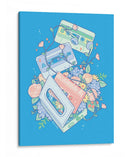 Cintas de casette - Hiroko Hashimoto | Cuadro decorativo de Canvas Lab