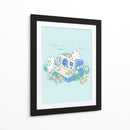 Cámara Polaroid - Hiroko Hashimoto | Cuadro decorativo de Canvas Lab