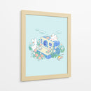 Cámara Polaroid - Hiroko Hashimoto | Cuadro decorativo de Canvas Lab