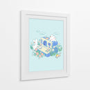 Cámara Polaroid - Hiroko Hashimoto | Cuadro decorativo de Canvas Lab