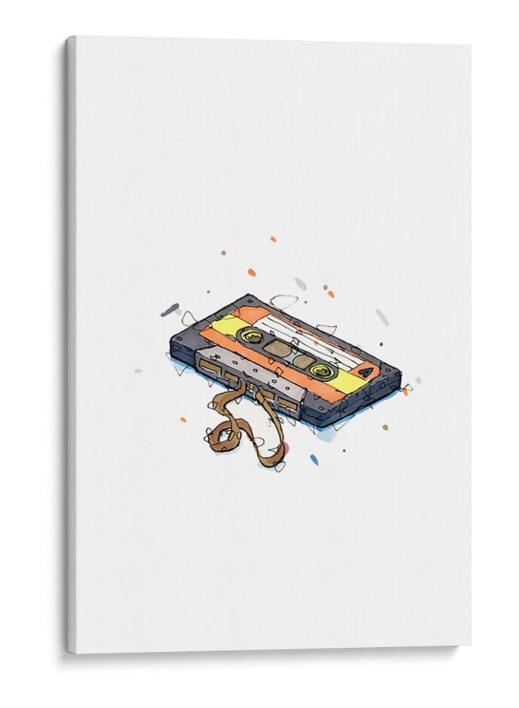 Cinta enredada Retro - Borgenhag Holmqvist | Cuadro decorativo de Canvas Lab