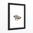 Cinta enredada Retro - Borgenhag Holmqvist | Cuadro decorativo de Canvas Lab