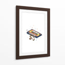 Cinta enredada Retro - Borgenhag Holmqvist | Cuadro decorativo de Canvas Lab