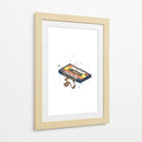 Cinta enredada Retro - Borgenhag Holmqvist | Cuadro decorativo de Canvas Lab