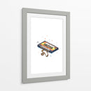 Cinta enredada Retro - Borgenhag Holmqvist | Cuadro decorativo de Canvas Lab
