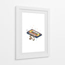 Cinta enredada Retro - Borgenhag Holmqvist | Cuadro decorativo de Canvas Lab