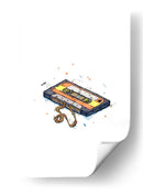 Cinta enredada Retro - Borgenhag Holmqvist | Cuadro decorativo de Canvas Lab