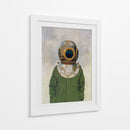 Casco de buzo Vintage en una persona - Borgenhag Holmqvist | Cuadro decorativo de Canvas Lab
