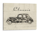Coche negro clásico - Lembayung senja studio | Cuadro decorativo de Canvas Lab