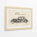Coche negro clásico - Lembayung senja studio | Cuadro decorativo de Canvas Lab