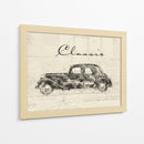 Coche negro clásico - Lembayung senja studio | Cuadro decorativo de Canvas Lab