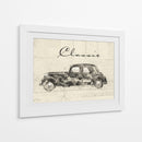 Coche negro clásico - Lembayung senja studio | Cuadro decorativo de Canvas Lab