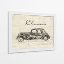 Coche negro clásico - Lembayung senja studio | Cuadro decorativo de Canvas Lab