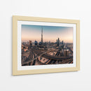 Crepúsculo en la ciudad de Dubái - Jean Claude Castor | Cuadro decorativo de Canvas Lab