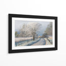 Carretera invernal helada - Chris Moore | Cuadro decorativo de Canvas Lab