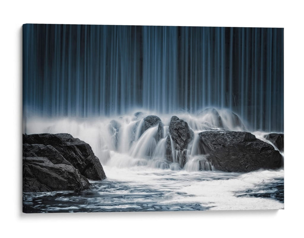 Cascada de agua serena - Keijo Savolainen | Cuadro decorativo de Canvas Lab