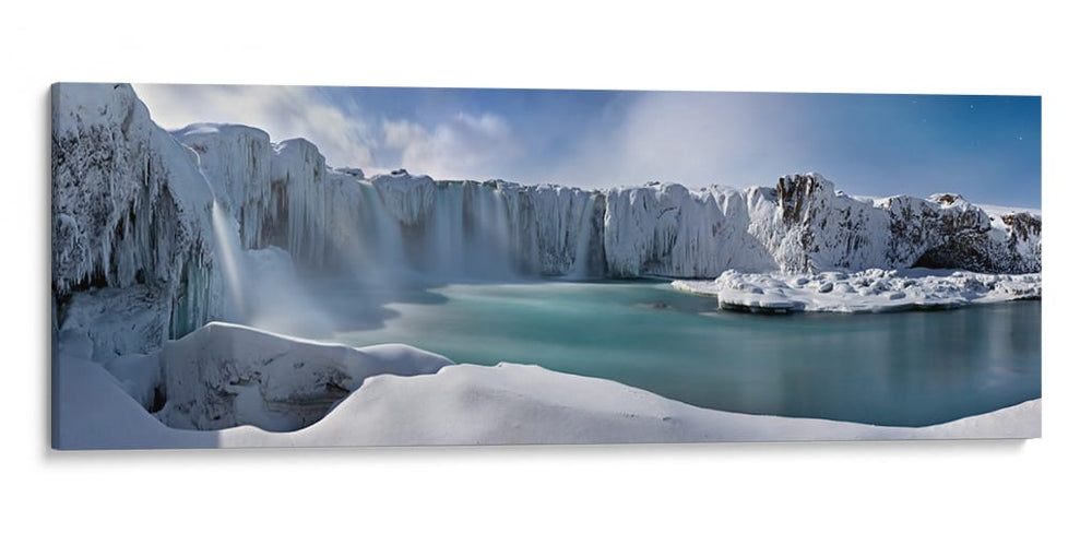 Cascada invernal congelada - Valeriy Shcherbina | Cuadro decorativo de Canvas Lab