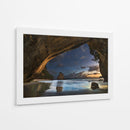 Cueva de la playa Noche Estrellada - Yan Zhang | Cuadro decorativo de Canvas Lab