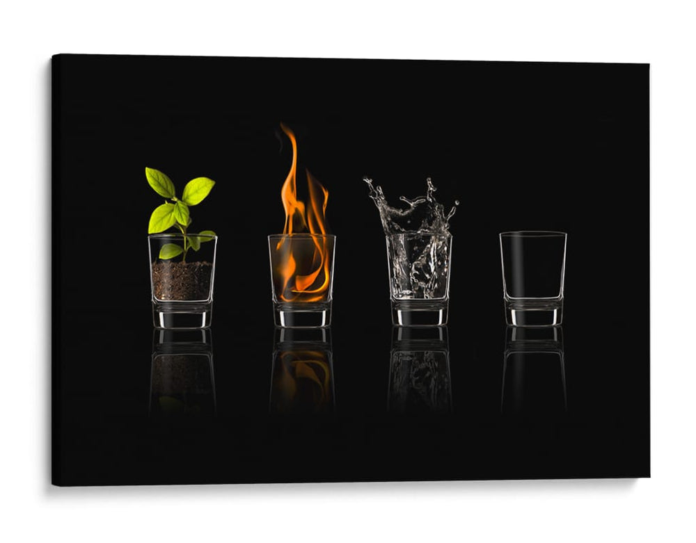 Cuatro elementos naturales - Jose Maria Frutos | Cuadro decorativo de Canvas Lab